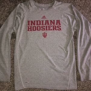 Indiana Hoosiers dry fit long sleeve